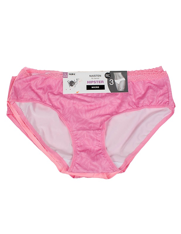 POLA Naisten hipster, L / 44-46 - 3 kpl - Alusvaatteet - 10105630907 - 0