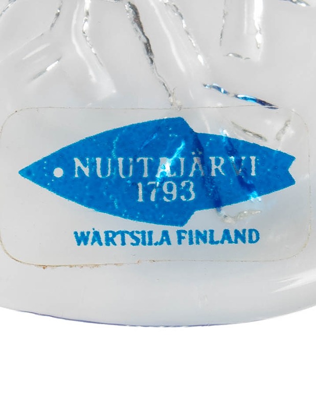 NUUTAJÄRVI Lumihiutale lasikoriste - Joulutuotteet - 10105630963 - 1