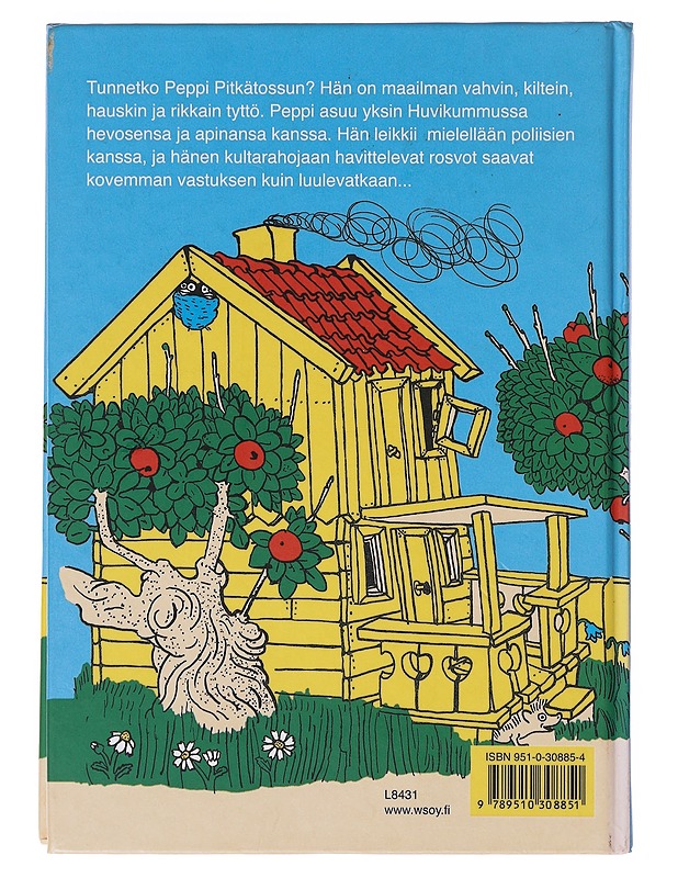 Peppi Pitkätossu - Lindgren, Astrid - Lastenkirjat - 10105630969 - 1