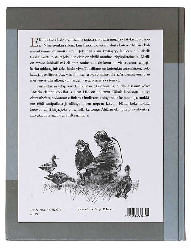 Eläintarinoita Ähtäristä - Jukka Lahtinen  - Tietokirjat - 10105630974 - 1