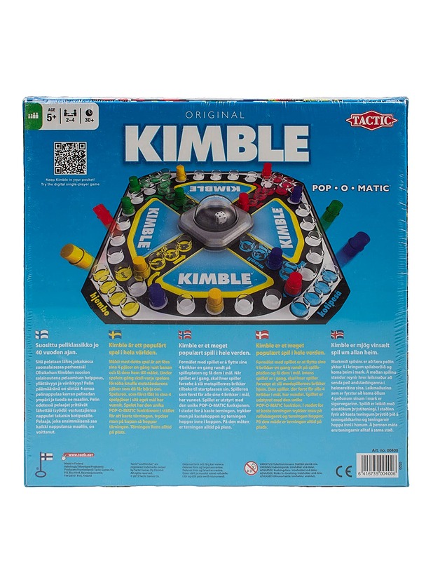 TACTIC Kimble -perhepeli - Lautapelit - 10105630986 - 1