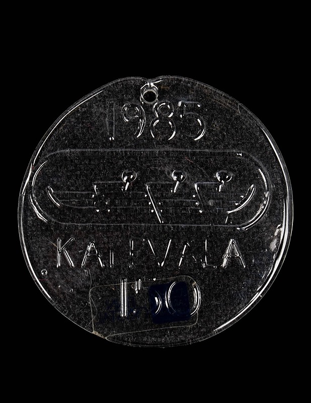 ARABIA Kalevala 150 vuotta lasikoriste - Joulutuotteet - 10105630988 - 0
