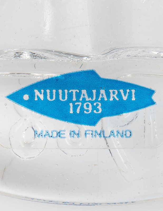 NUUTAJÄRVI Suomi kirja 500 vuotta lasikoriste - Joulutuotteet - 10105630993 - 1