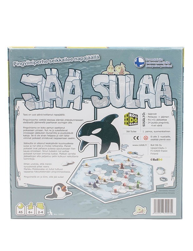 Roll D6 Games - Jää sulaa -lautapeli - Seurapelit - 10105630996 - 1