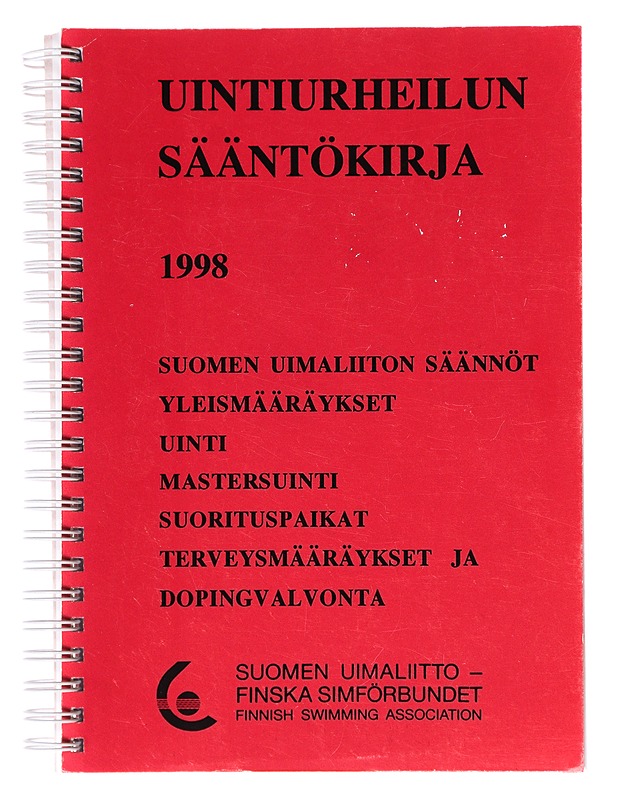 Uintiurheilun sääntökirja 1998 - Kristina Paakkola - Tietokirjat ja oppaat - 10105630998 - 0