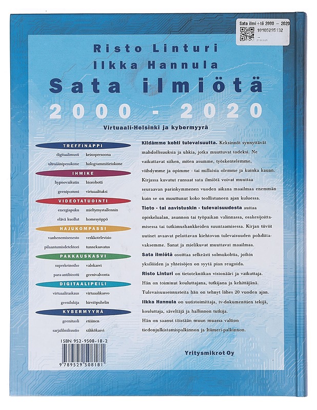Sata ilmiötä 2000 - 2020  - Hannula, Ilkka - Kirja lahjaksi - 10105630999 - 1