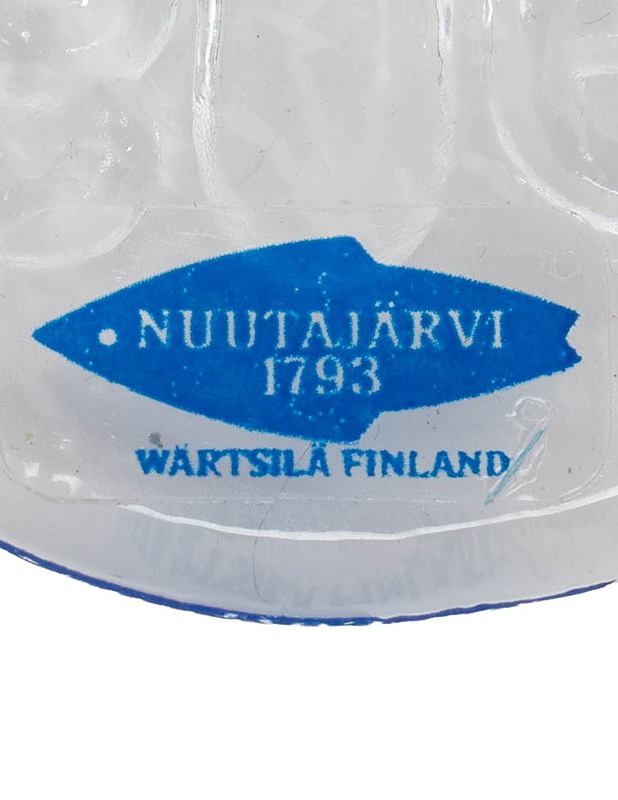 NUUTAJÄRVI Vuosikuvio 1980 lasikoriste - Joulutuotteet - 10105631001 - 2