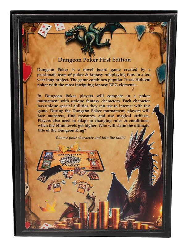 PANDA Dungeon Poker First edition -lautapeli - Lautapelit - 10105631016 - 1