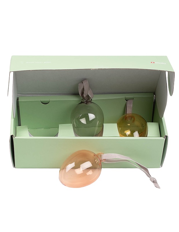 IITTALA lasimuna, 3 kpl - Joulutuotteet - 10105631022 - 0