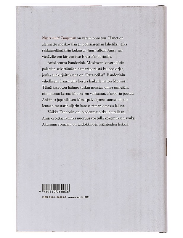Patasotilas - Akunin, Boris - Romaanit ja novellit - 10105631036 - 1