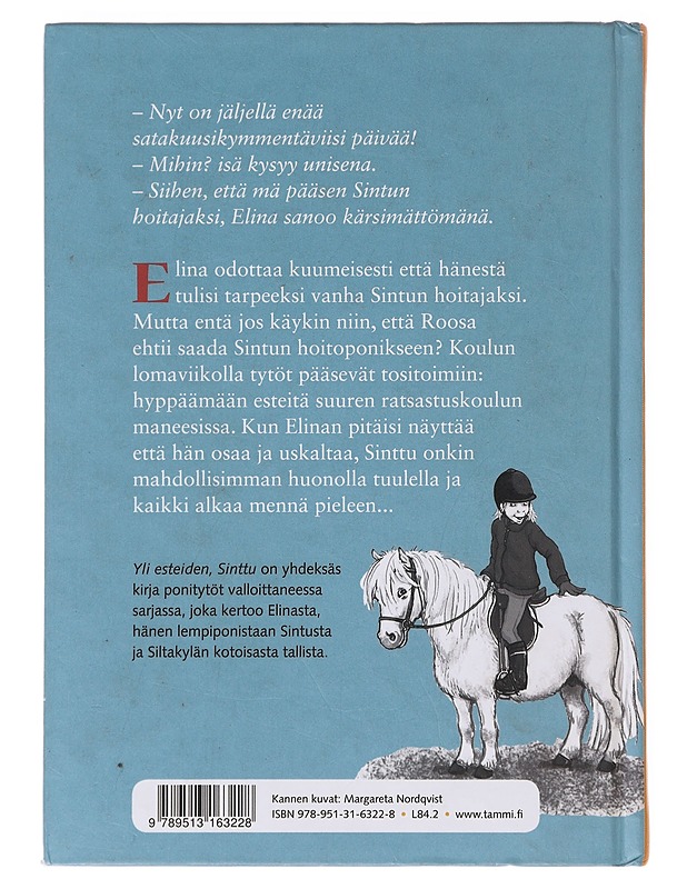 Yli esteiden, Sinttu! - Hallberg, Lin - Lastenkirjat - 10105631038 - 1