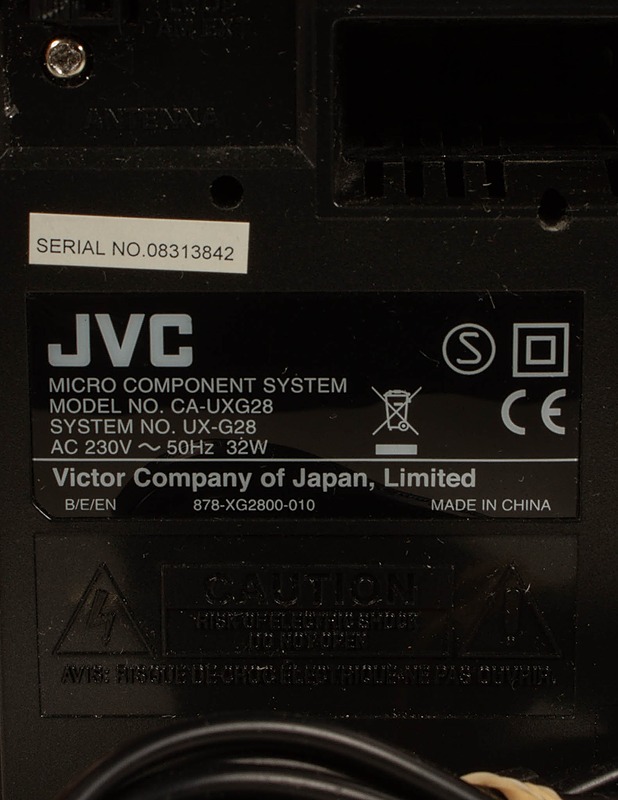 JVC UX-G28 -stereot - Audio - 10105631062 - 2