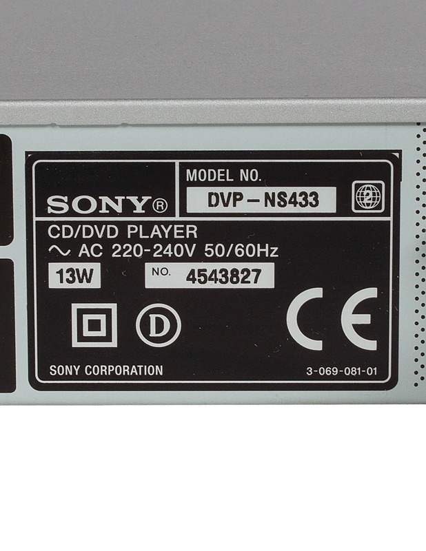SONY DVP-NS433 CD/DVD -soitin - Viihde-elektroniikka - 10105631064 - 3