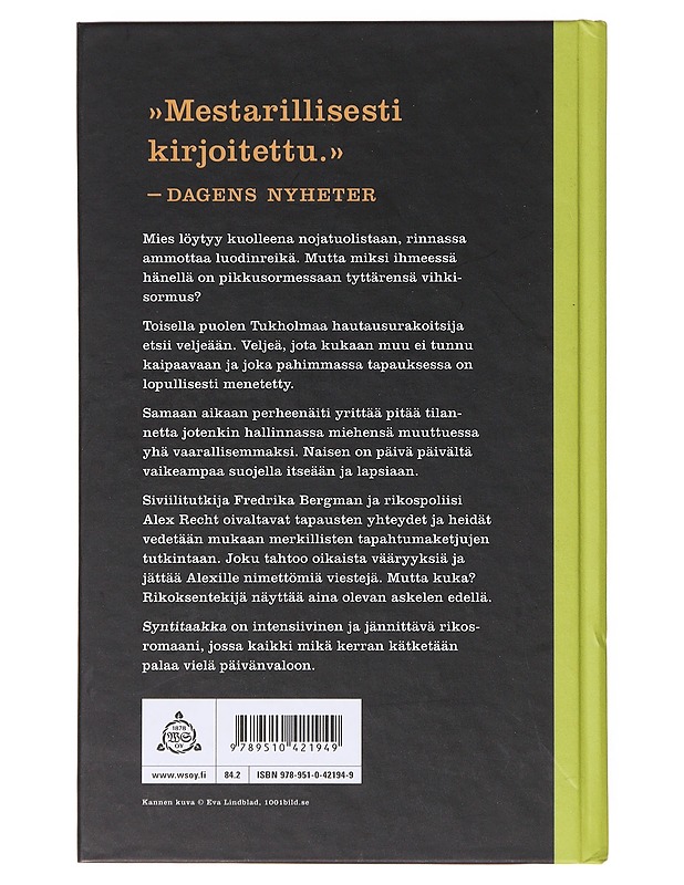Syntitaakka - Ohlsson, Kristina - Jännitys ja dekkarit - 10105631077 - 1