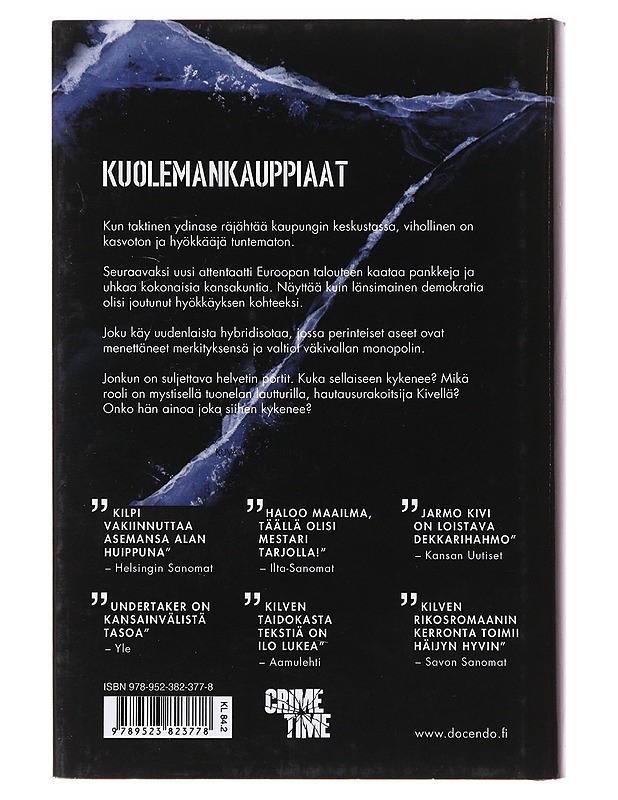 Kuolemankauppiaat - Marko Kilpi - Jännitys ja dekkarit - 10105631112 - 1