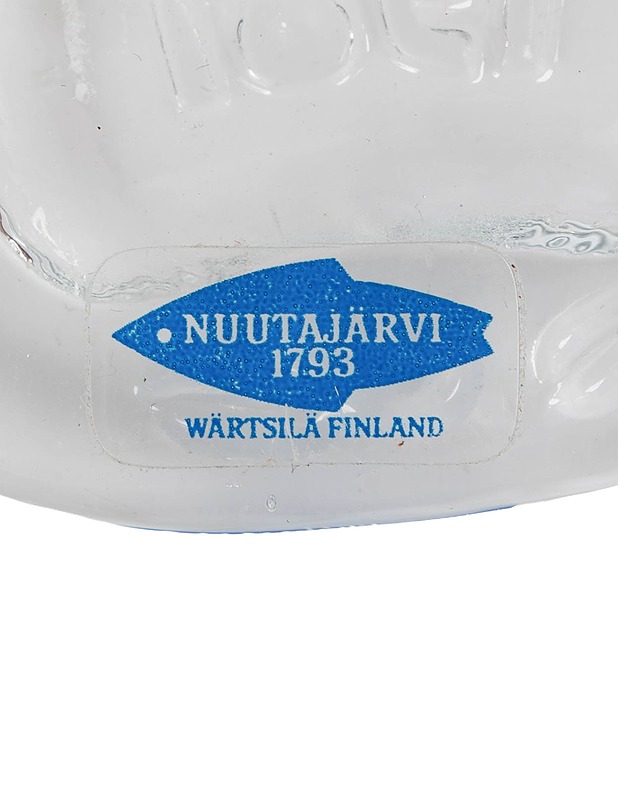 NUUTAJÄRVI vuosikuvio 1981 lasikoriste - Joulutuotteet - 10105631146 - 2