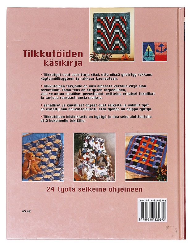 Tilkkutöiden käsikirja - Santala, Mirkka  - Käsityökirjat - 10105631150 - 1