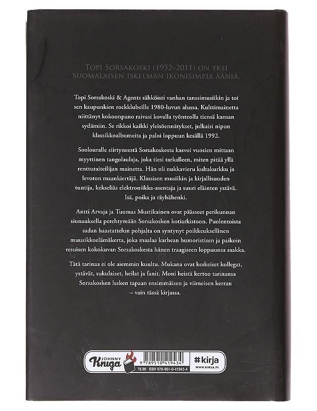 Topi Sorsakoski / viimeiseen korttiin - Arvaja, Antti - Elämäkerrat ja muistelmat - 10105631167 - 1