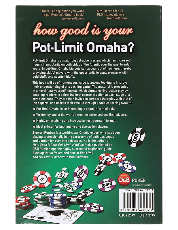 How Good is Your Pot-Limit Omaha? - Stewart Reuben - Tietokirjat ja oppaat - 10105631173 - 1