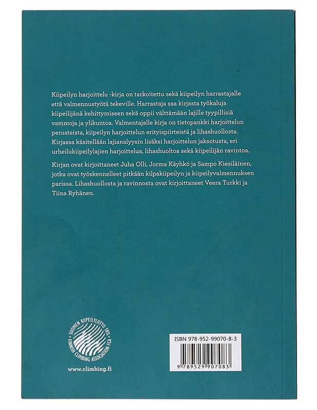 Kiipeilyn harjoittelu - Olli, Juha - Tietokirjat ja oppaat - 10105631275 - 1