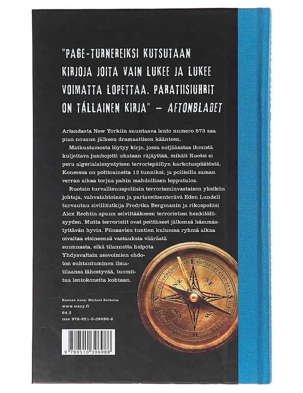 Paratiisiuhrit - Ohlsson, Kristina - Romaanit ja novellit - 10105631296 - 1