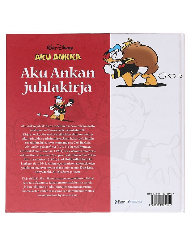 Aku Ankan juhlakirja - Barks, Carl - Sarjakuvat - 10105631354 - 1