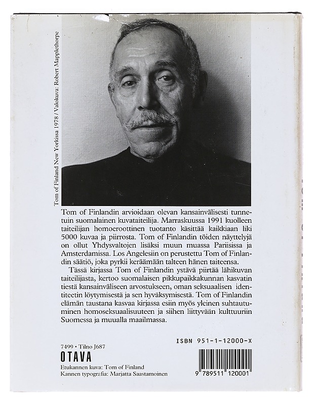 Tom of Finland : elämäkerta - Hooven, F. Valentine, III K-18 - Elämäkerrat ja muistelmat - 10105631387 - 1
