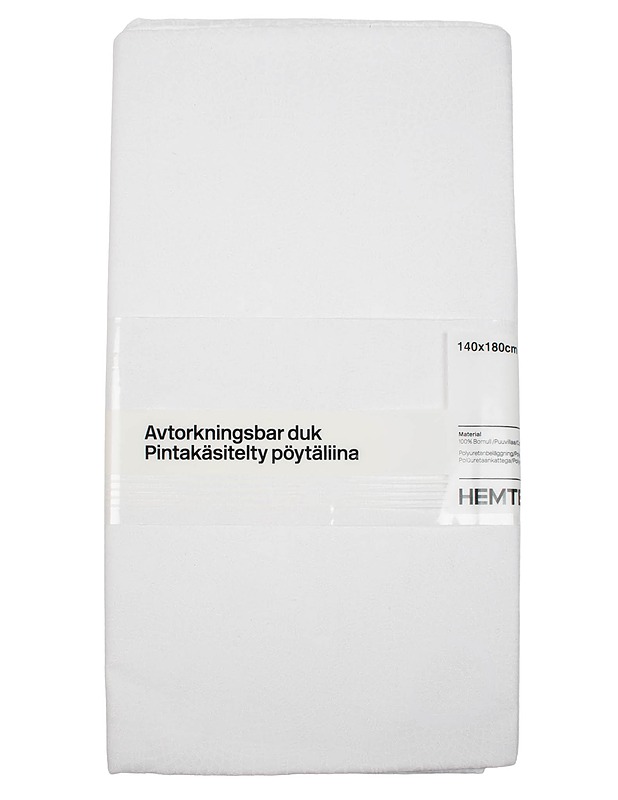 HEMTEX Pintakäsitelty pöytäliina, 140 x 180 cm - Pöytäliinat - 10105631390 - 0