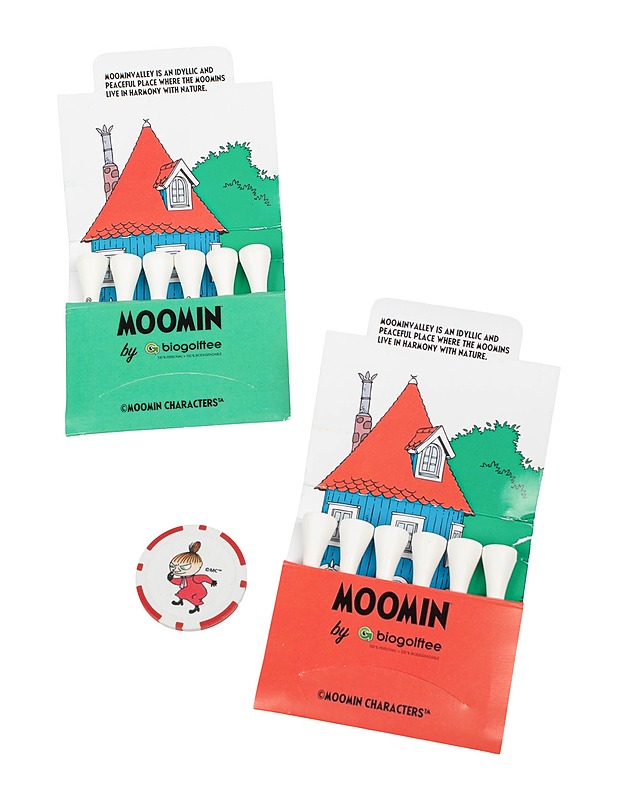 GOLF COAT Moomin Biogolftees-pakkaus, 2 kpl  - Golf - 10105631497 - 0