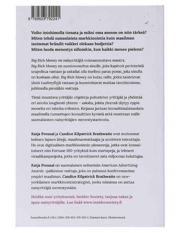 Big rich money - Presnal, Katja - Tietokirjat ja oppaat - 10105631504 - 1
