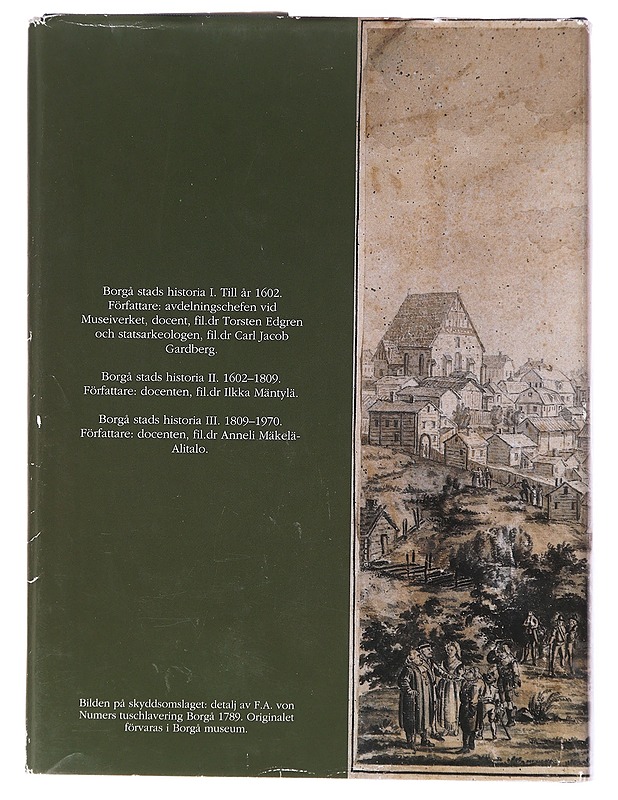 Borgå stads historia  II 1602-1809 - Ilkka Mäntylä - Historiakirjat - 10105631559 - 1