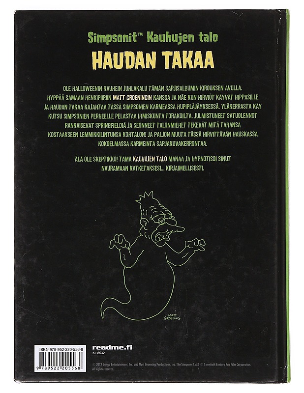Simpsonit : Haudan takaa - Groening, Matt - Sarjakuvat - 10105631598 - 1