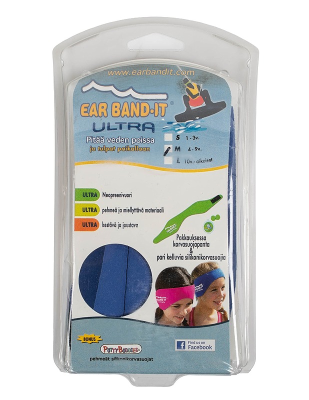 EAR BAND-IT Ultra korvasuojapanta, m - Asusteet - 10105631601 - 0