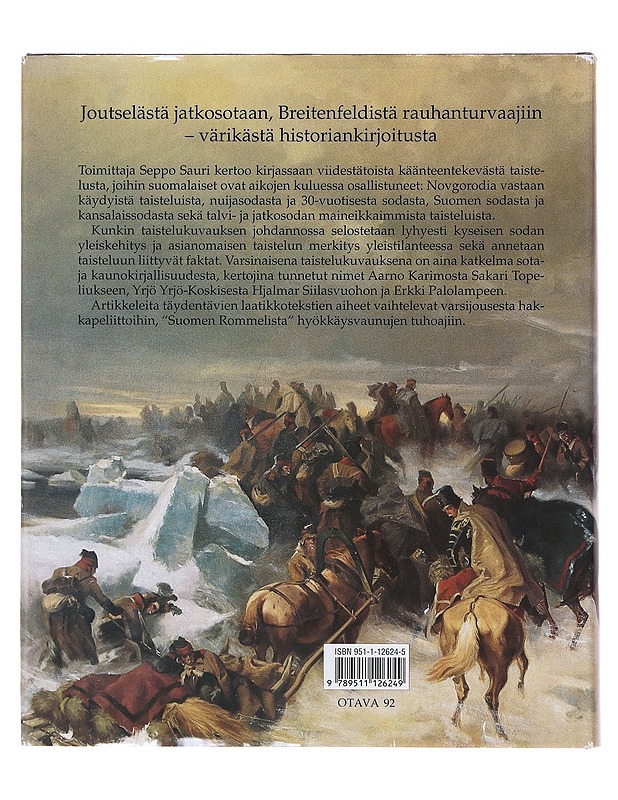 Suomalaisten suuret taistelut - Seppo Sauri - Historiakirjat - 10105631611 - 1