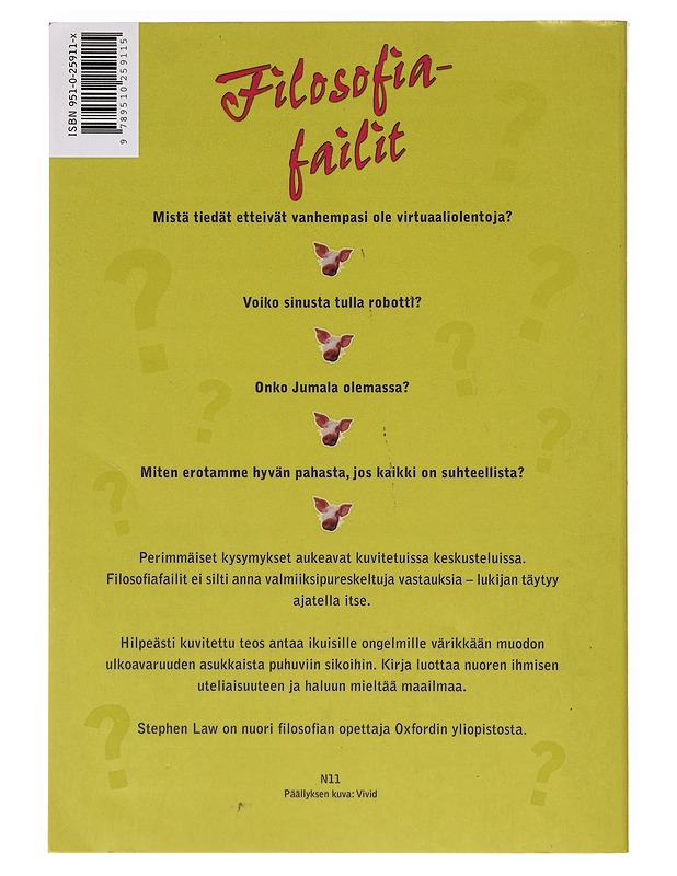 Filosofiafailit - Law, Stephen - Romaanit ja novellit - 10105631640 - 1