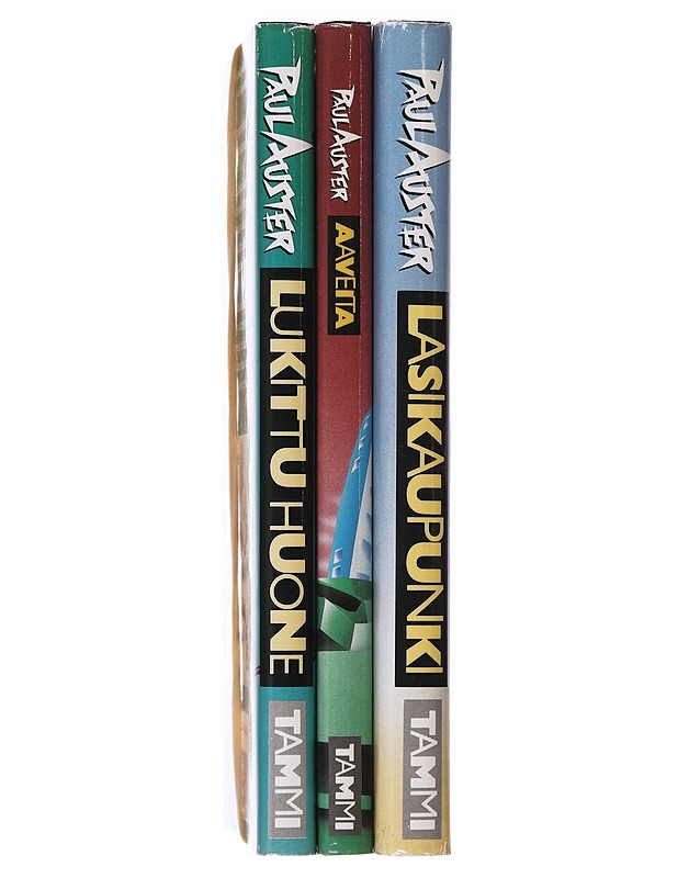 Paul Auster: New York-trilogia 1-3 - Romaanit ja novellit - 10105631771 - 0