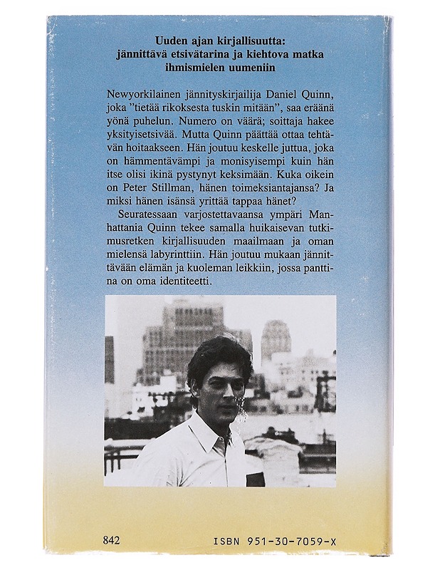 Paul Auster: New York-trilogia 1-3 - Romaanit ja novellit - 10105631771 - 2