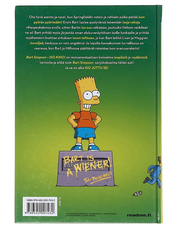 Bart Simpson / iso kiho! - Laine, Henrik - Sarjakuvat - 10105631754 - 1