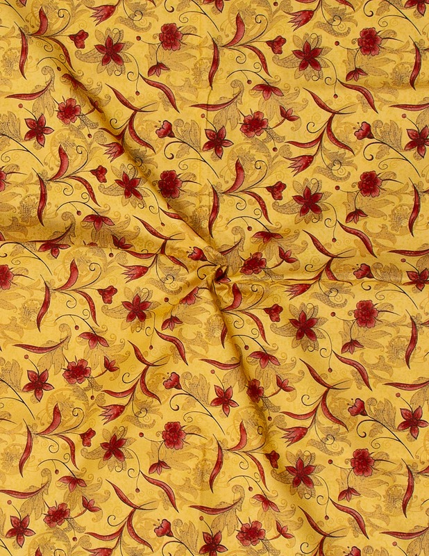 Puuvillakangas, 110x155 cm - Kankaat - 10105631770 - 0