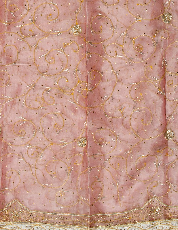 Kohokuvioitu sifonki, 108x240 cm - Kankaat - 10105631782 - 1