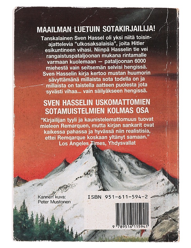 ASEVELJET - SVEN HASSEL - Romaanit ja novellit - 10105631820 - 1