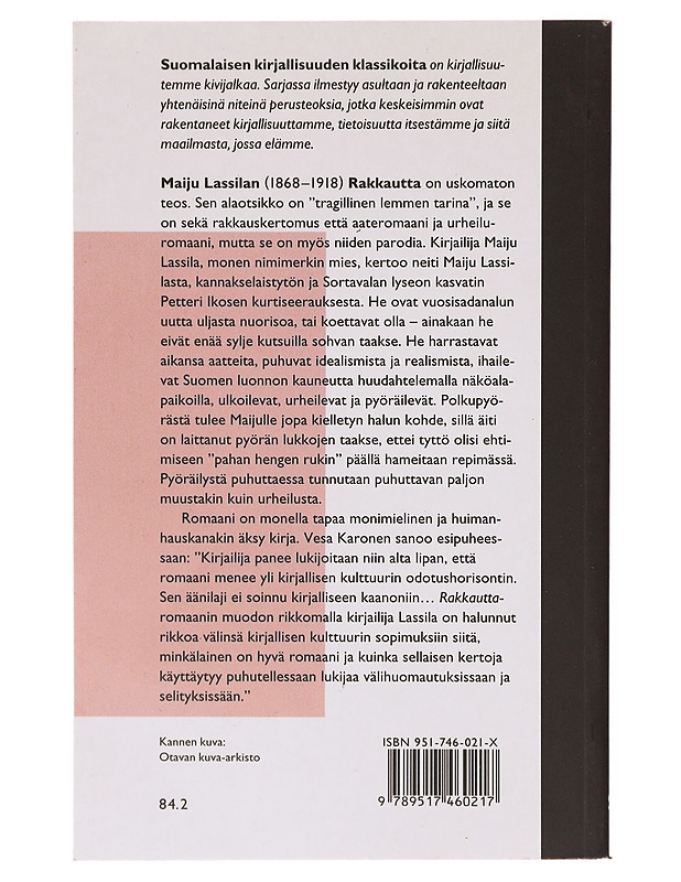 Rakkautta / tragillinen lemmen tarina - Maiju Lassila - Romaanit ja novellit - 10105631852 - 1