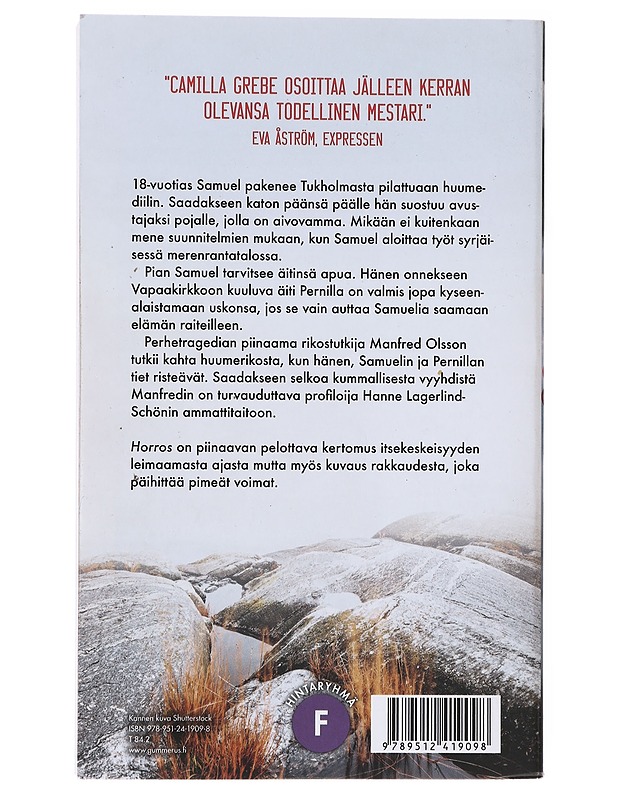 Horros - Grebe, Camilla - Romaanit ja novellit - 10105631871 - 1