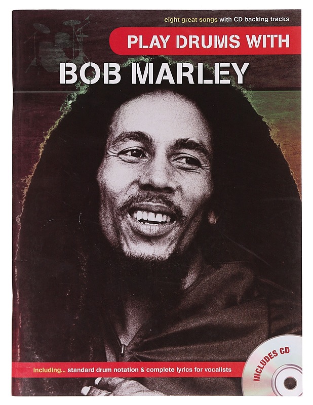 Play drums with Bob Marley - Marley, Bob - Musiikki- ja elokuvakirjat - 10105631874 - 0