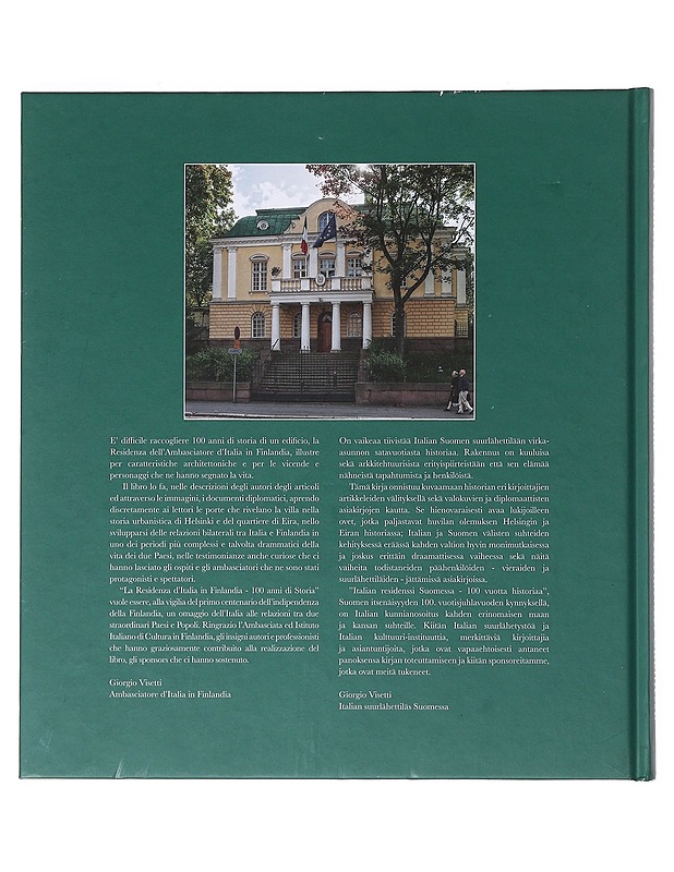 La Residenza d'Italia in Finlandia - Paolo Gentiloni - Historiakirjat - 10105631887 - 1