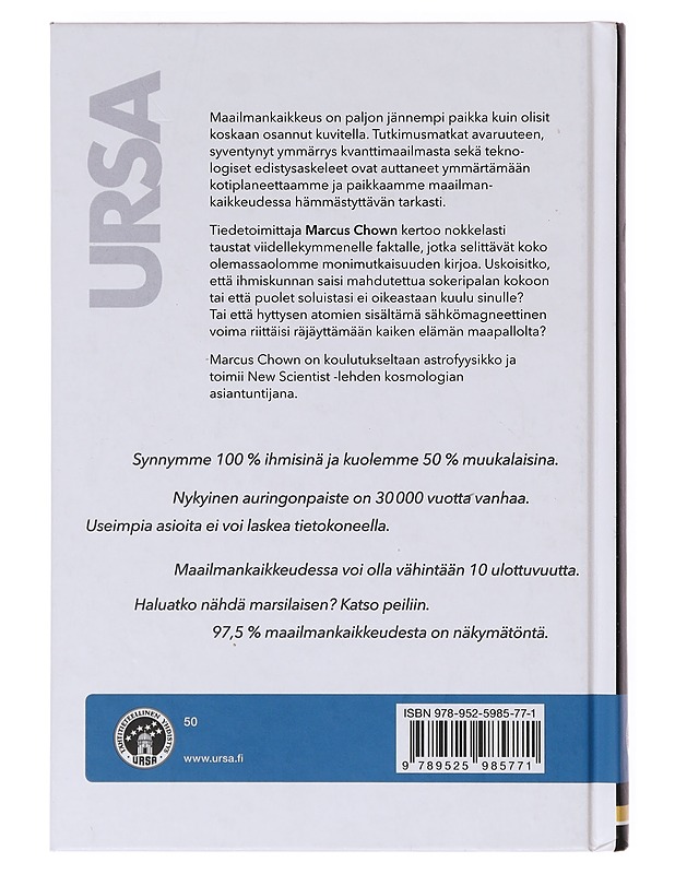 Äärettömyys kämmenellä  - Chown, Marcus - Tietokirjat ja oppaat - 10105631938 - 1