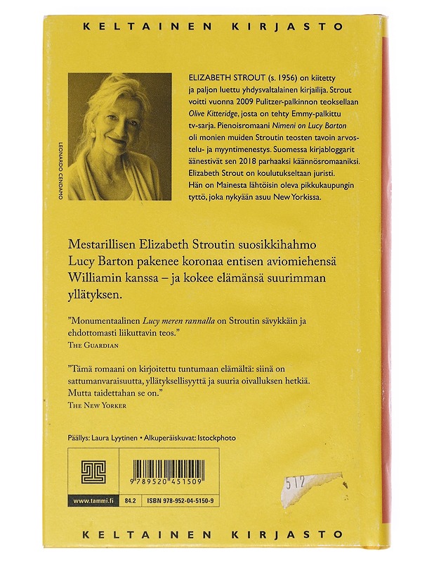 Lucy meren rannalla - Strout, Elizabeth - Romaanit ja novellit - 10105631943 - 1