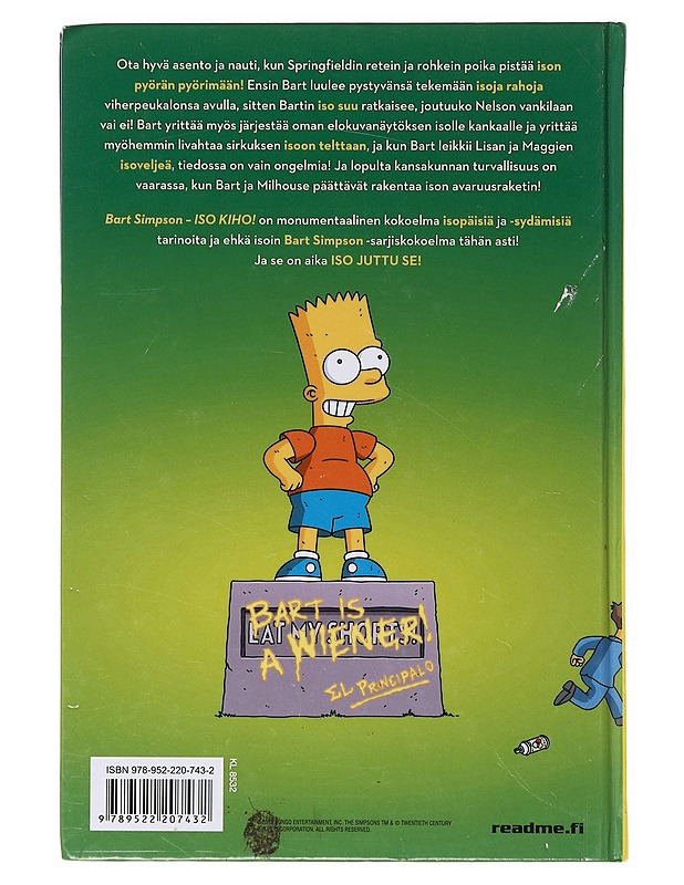 Bart Simpson / iso kiho! - Laine, Henrik - Sarjakuvat - 10105632013 - 1