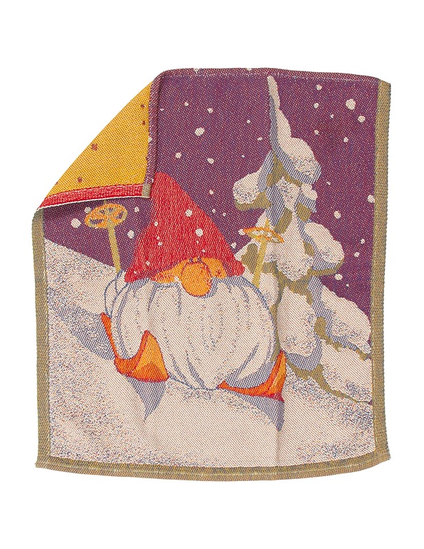Jouluaiheinen pyyhe, 50x60 cm - Joulutuotteet - 10105632038 - 0