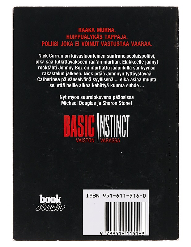 Basic instinct : vaiston varassa - Richard Osborne - Romaanit ja novellit - 10105632049 - 1